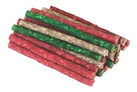 Dog treat, chew sticks, cow hide, mix, 100 pcs., Kerbl