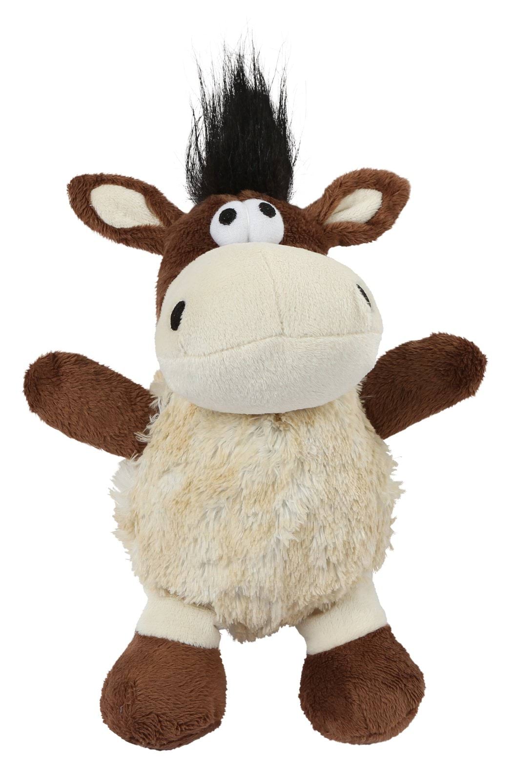 Dog toy, woolen donkey, 29 cm, Kerbl