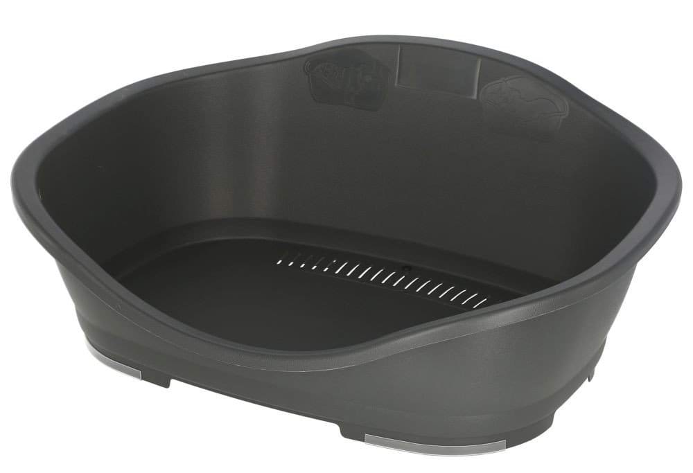 Snugly bed for dogs, plastic, 68,5 x 49 x 27,5 cm, grey, Kerbl