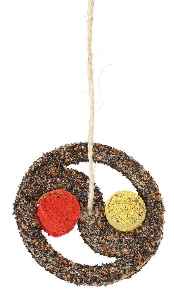 Birds treat Ying i Yang, seed ring, 15 cm, Kerbl