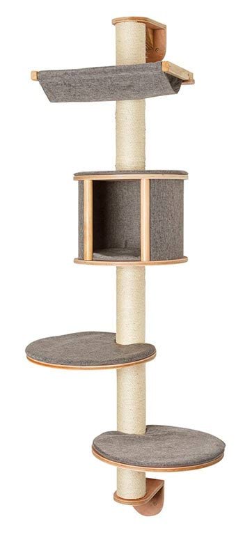 Cat tree Dolomit Tofana, wall-mounted, grey, Kerbl