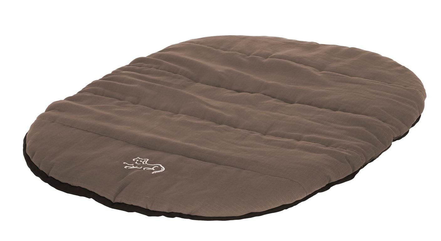 Dog cushion Traveller. 85 x 65 cm, dark brown, Kerbl
