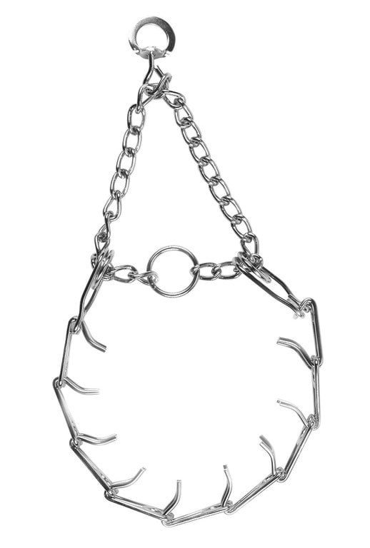 Prong collar, chain training collar for dogs, 38 - 52 cm x 3,2 mm, Kerbl