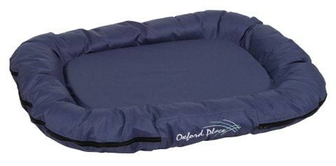 Dog cushion Oxford Place, blue, 100 x 70 x 15 cm, Kerbl