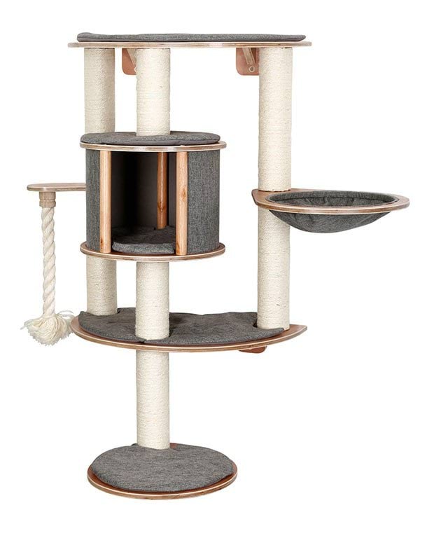 Cat tree Dolomit Tofana Pro, wall-mounted, grey, Kerbl