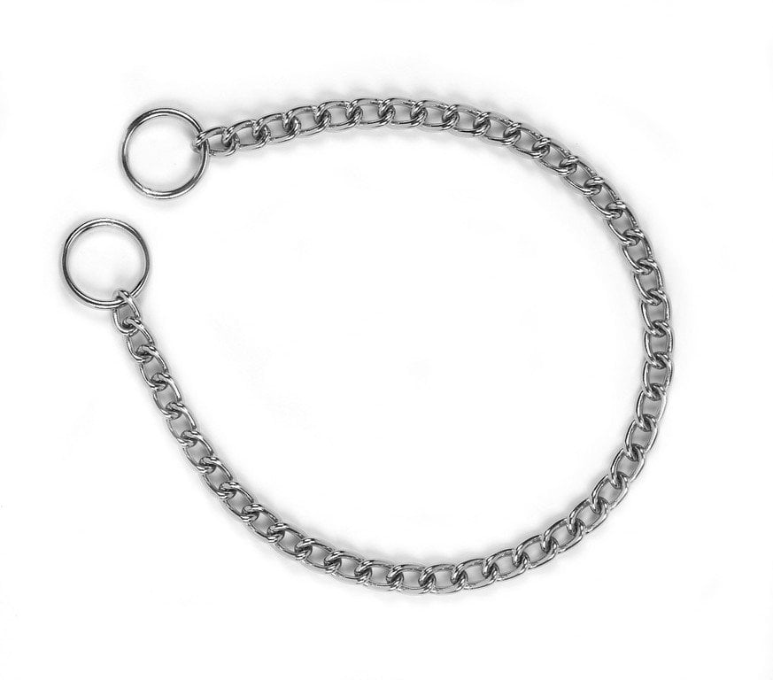 Chain choker for dogs, 35 cm x 2 mm, Kerbl