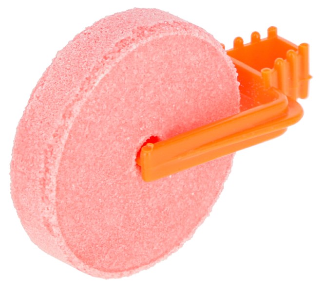 Lick stone for rodents, 50 g, incl. holder, Kerbl