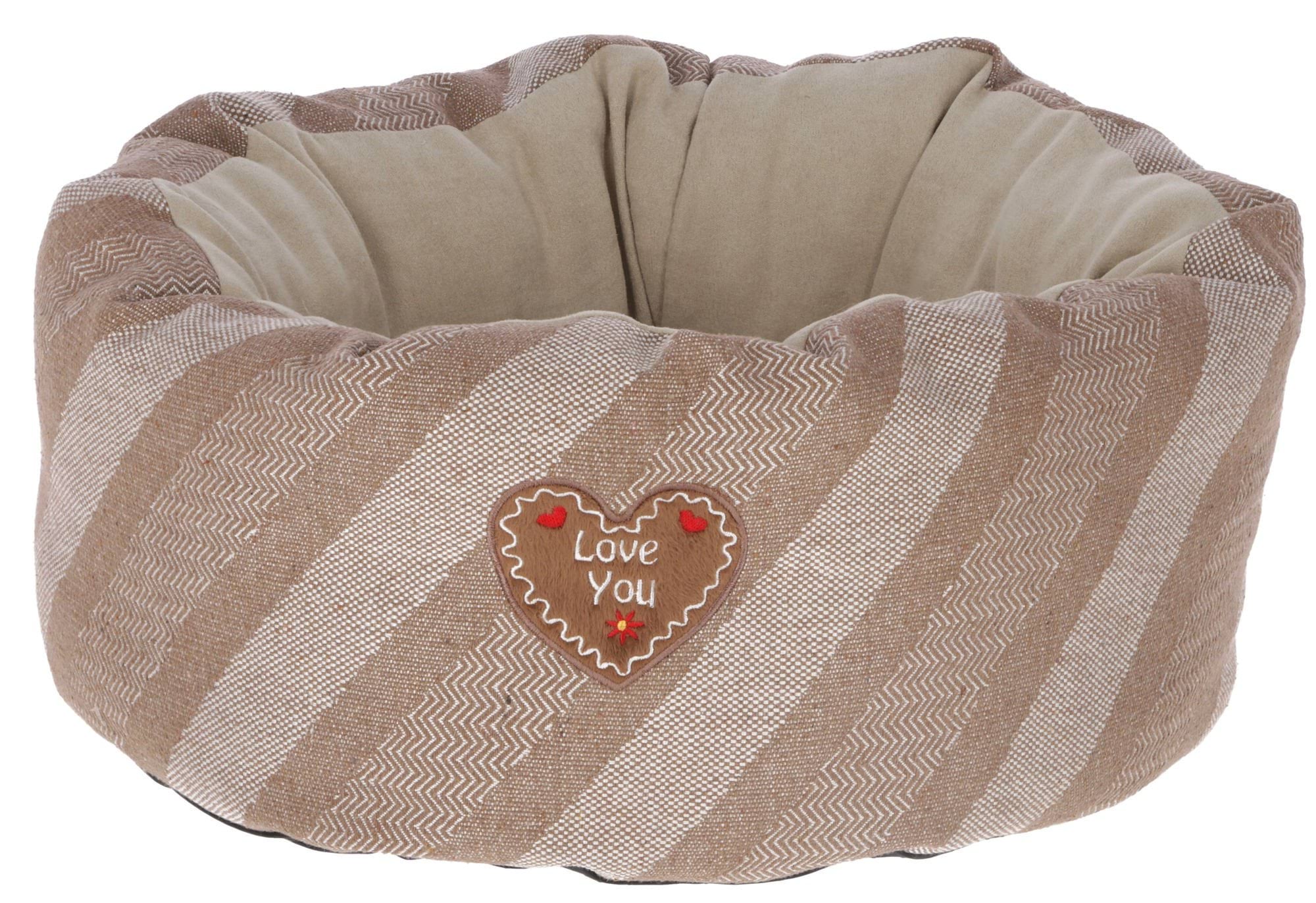 Puppy Bed LOVE YOU, beige 40 x 20 cm,