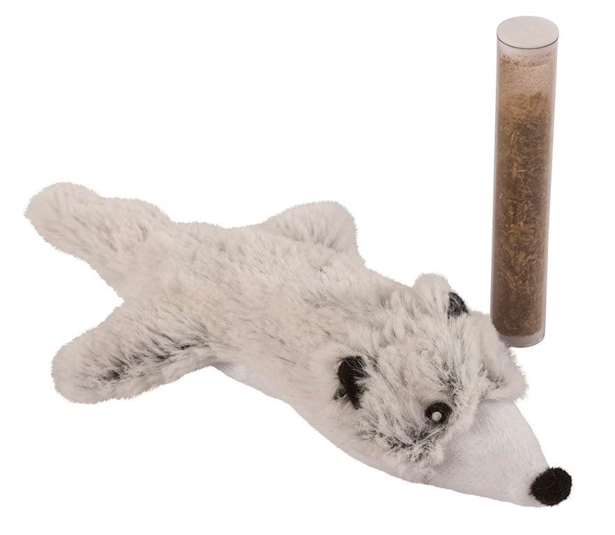 Cat toy, ermine with catnip, 17 cm, Kerbl