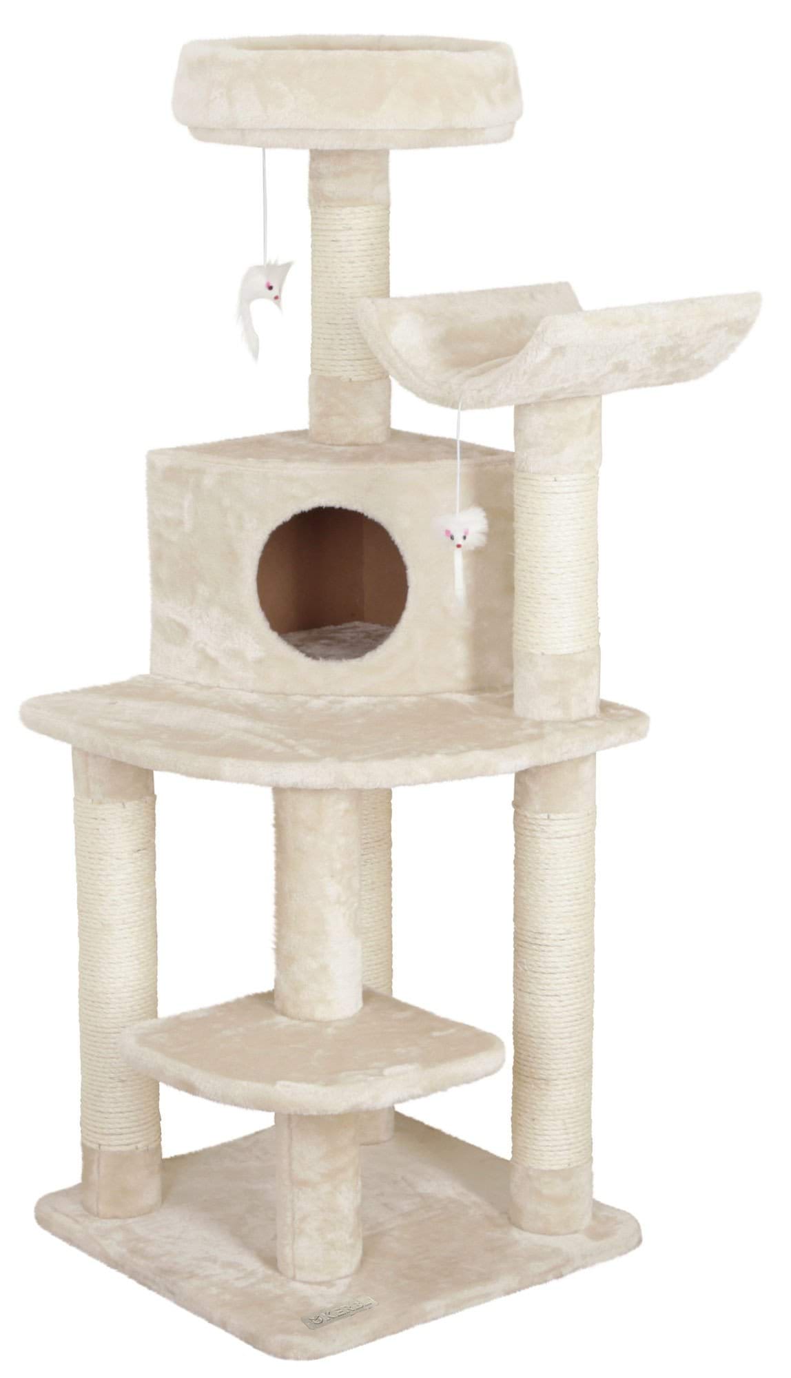 Scratching board Zirkonia, corner, 130 cm, beige, Kerbl