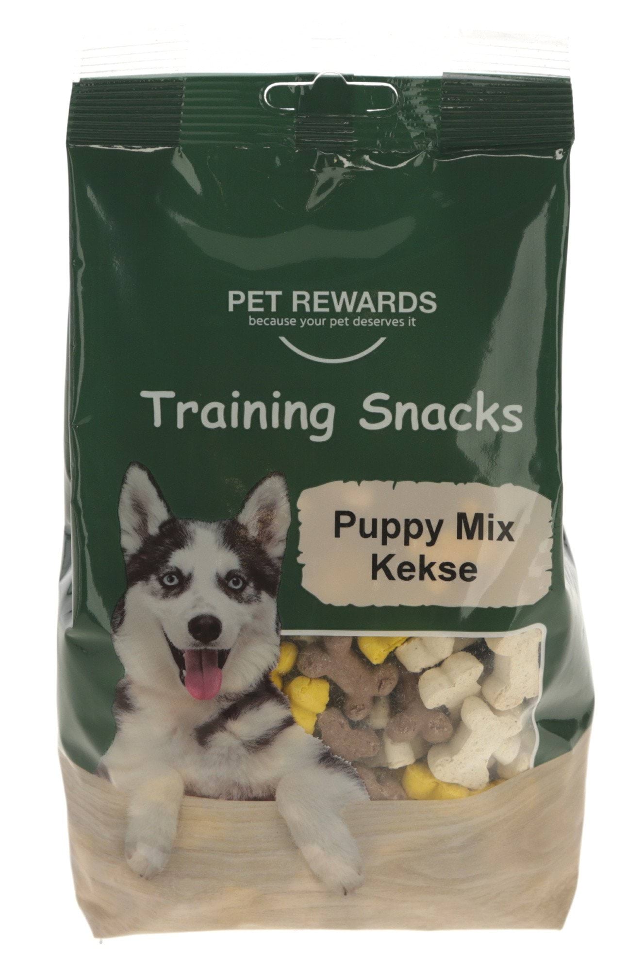 Dog treat Pet Rewards Biscuits Puppy Mix, grain bones, 400g, Kerbl