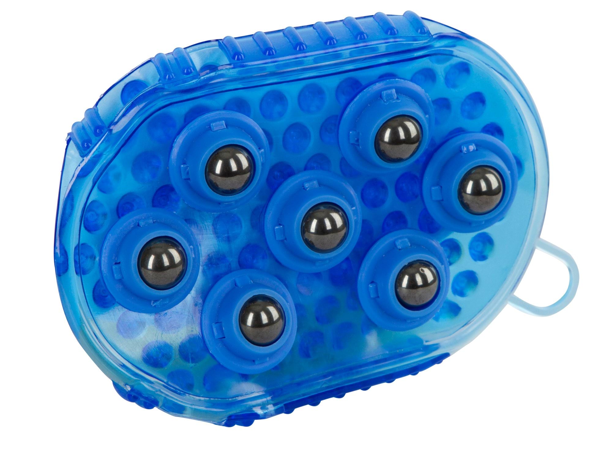 Magnet massage curry comb royal blue