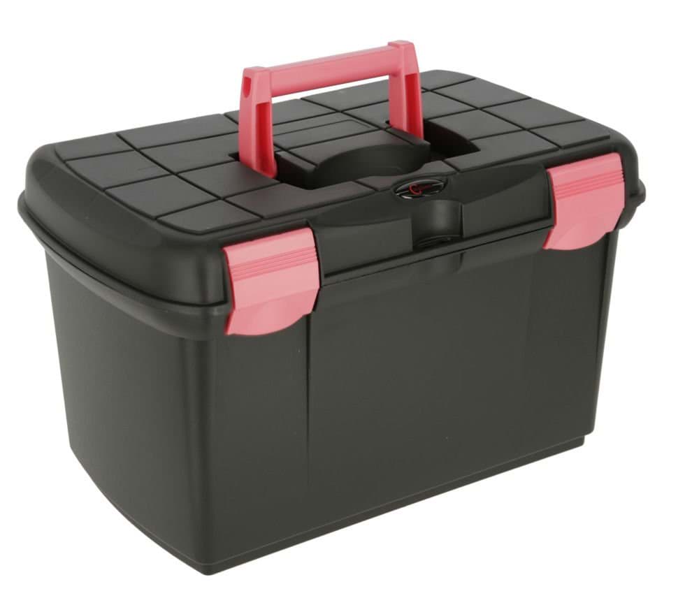 Grooming Box Arrezzo blck/fchs with Removable Insert