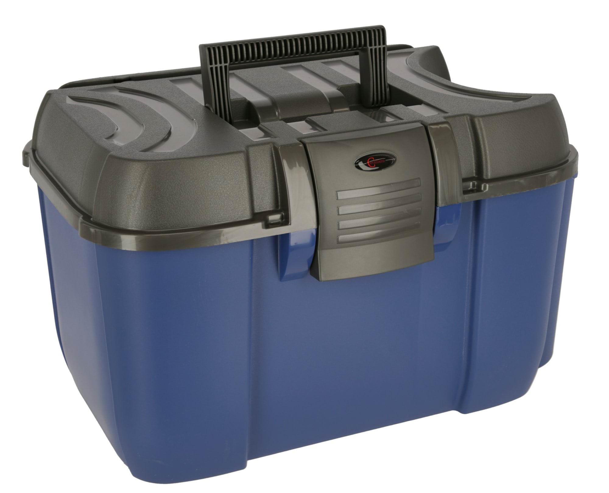 Grooming Box Jumbo blue/black with Removable Insert