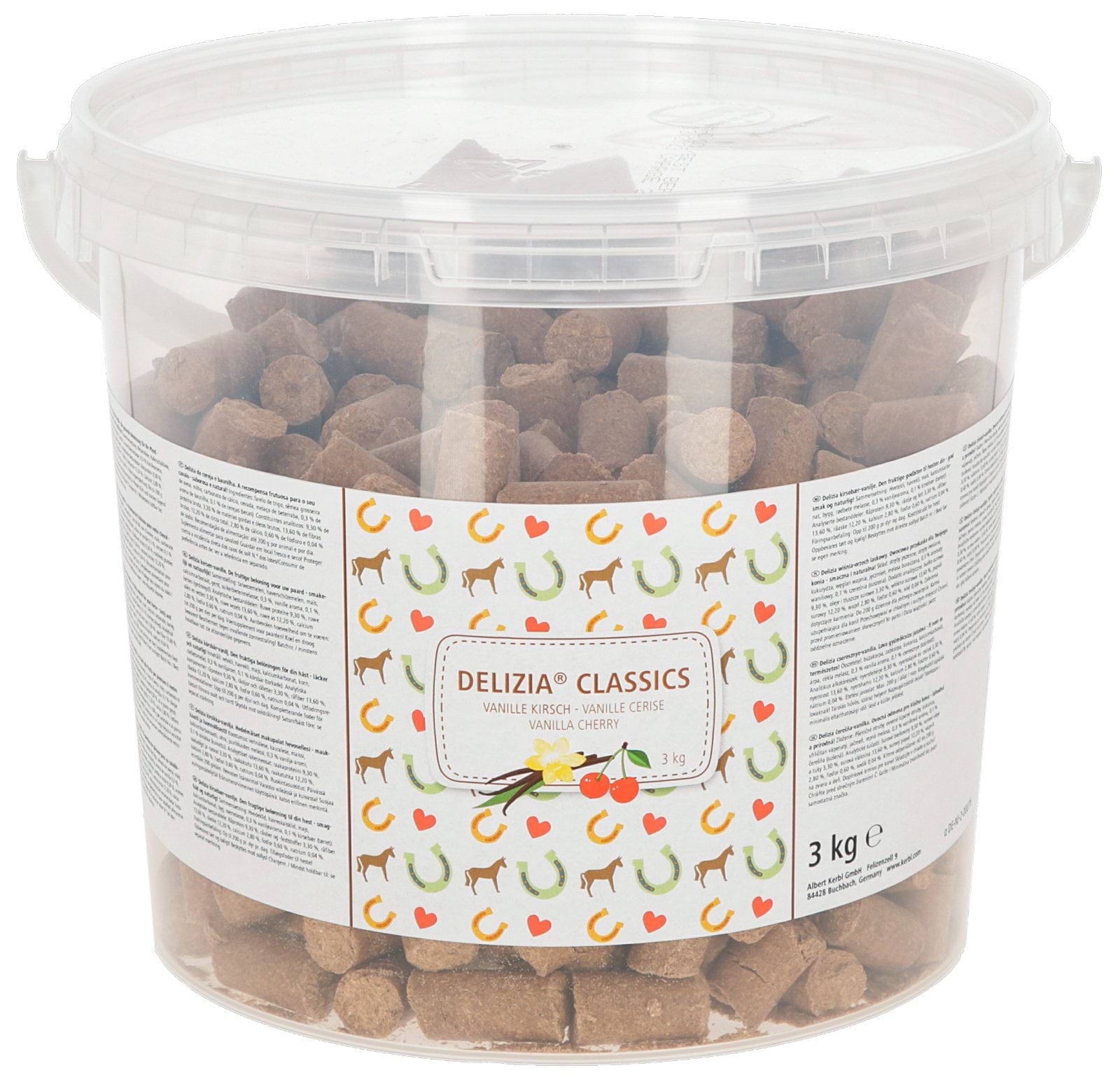 Delizia treats vanilla cherry, 3 kg