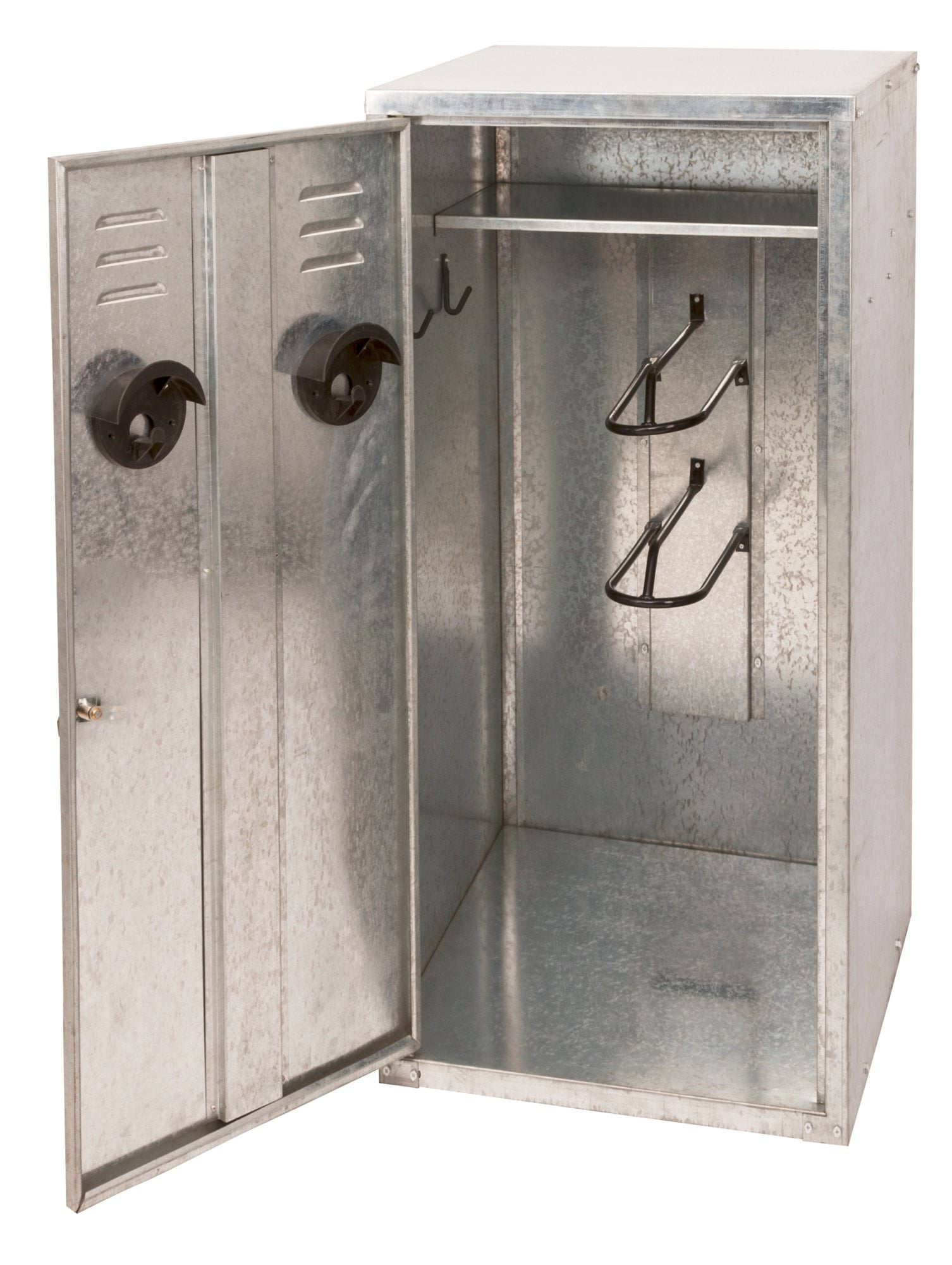 Saddle locker for 2 saddles, 60x60x150 cm