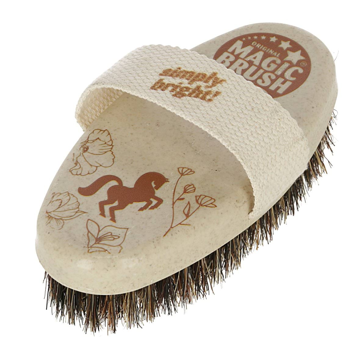Magic Brush Horse Brush 17x8 cm, water lily