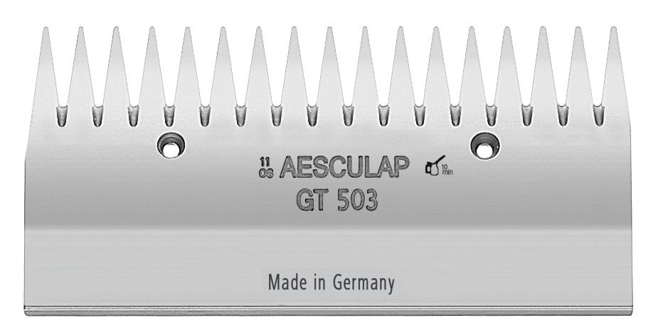 Upper cutter plate wide 17 teeth