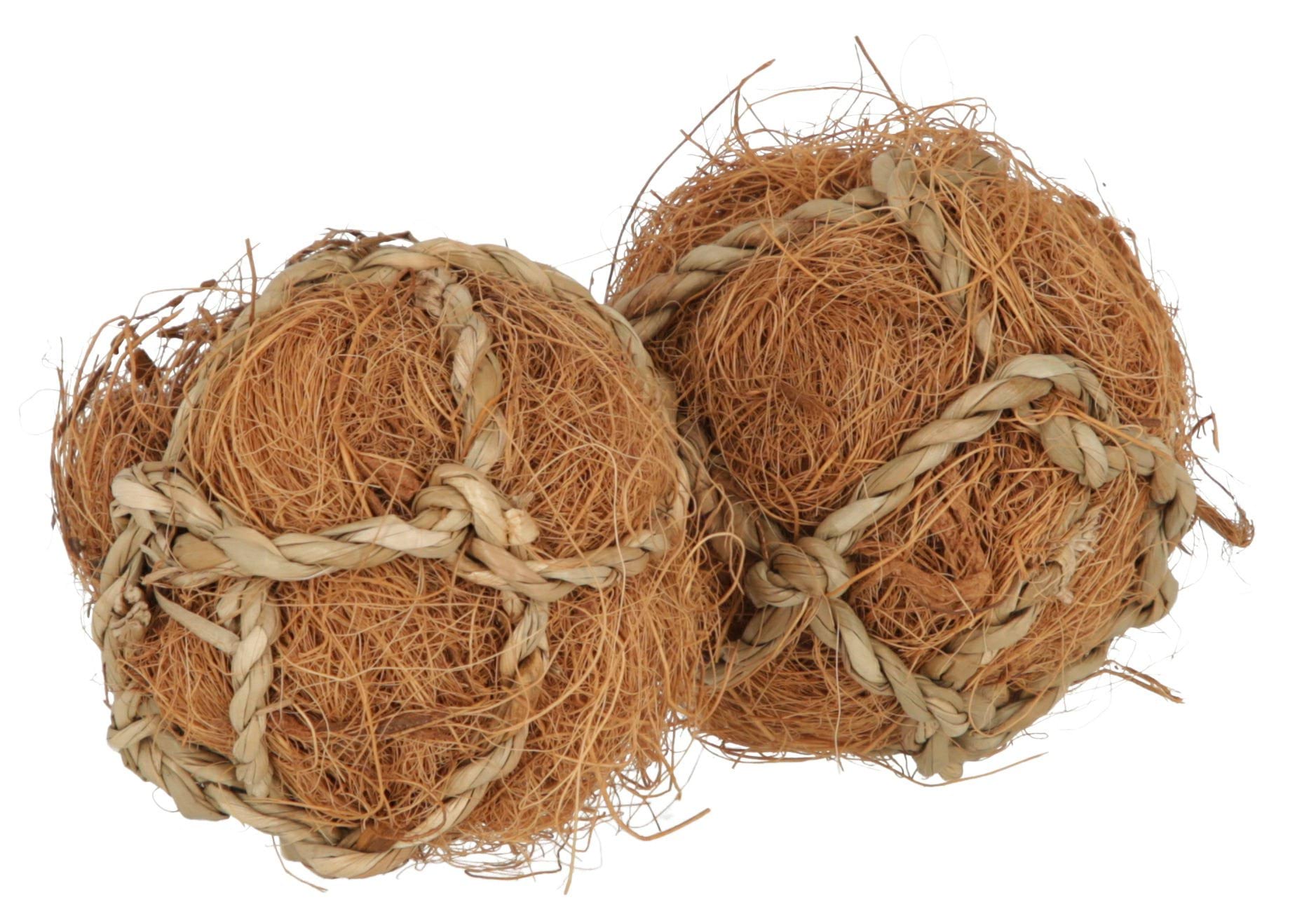 Rodent toy, balls with natural treats, ⌀ 6 cm, Kerbl