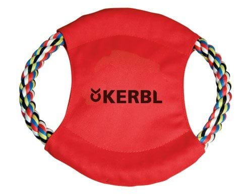 Dog toy Freesbe, cotton and nylon, 22 cm, Kerbl