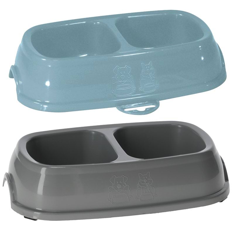 Plastic bowl, 2 x 200 ml, Kerbl