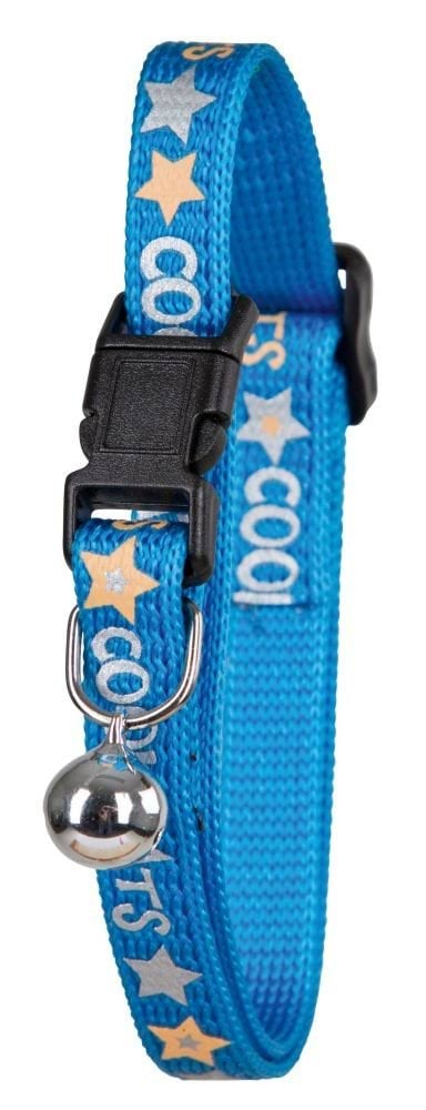 Cat collar CoolCats, blue, 10 mm, Kerbl