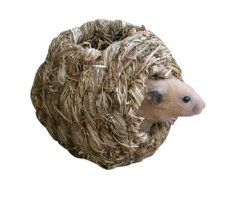 ECO Grass house for rodents, 10,5 x 10,5 x 10,5 cm, Kerbl