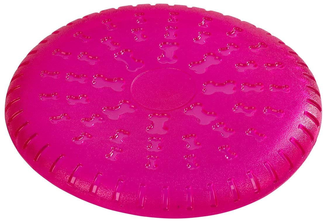 Dog toy, frisbee ToyFastic, pink, 23,5 cm, Kerbl