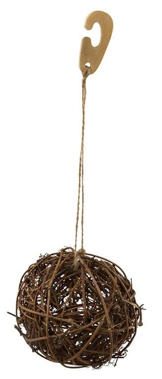 Rodent toy, willow ball, 9 cm, Kerbl