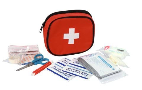 First Aid Kit for pets, 15 x 13 x 4 cm, Kerbl