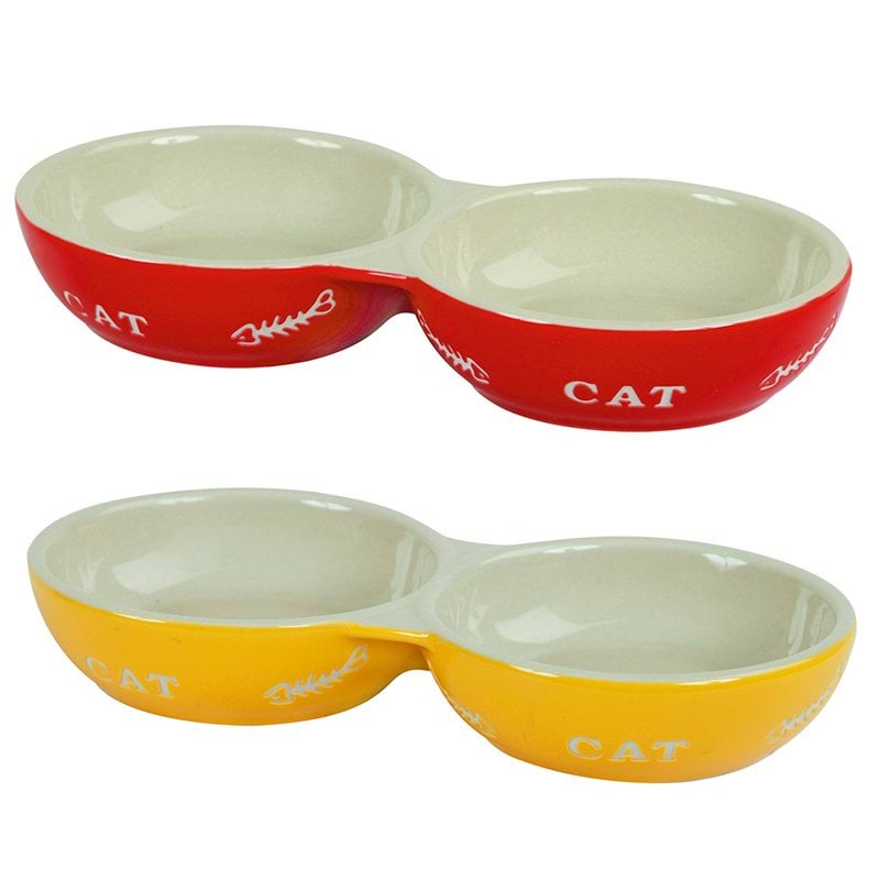 Ceramic bowl, 2 x 200 ml, Kerbl