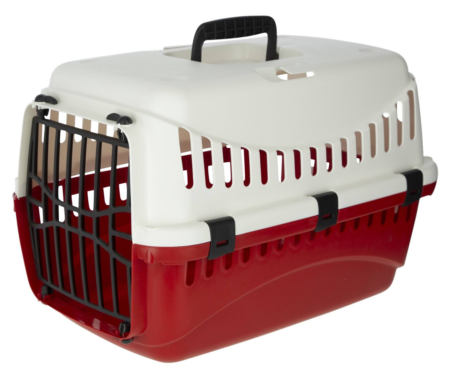 Pet carrier Expedion 1, 10 kg, cream/dark red, Kerbl
