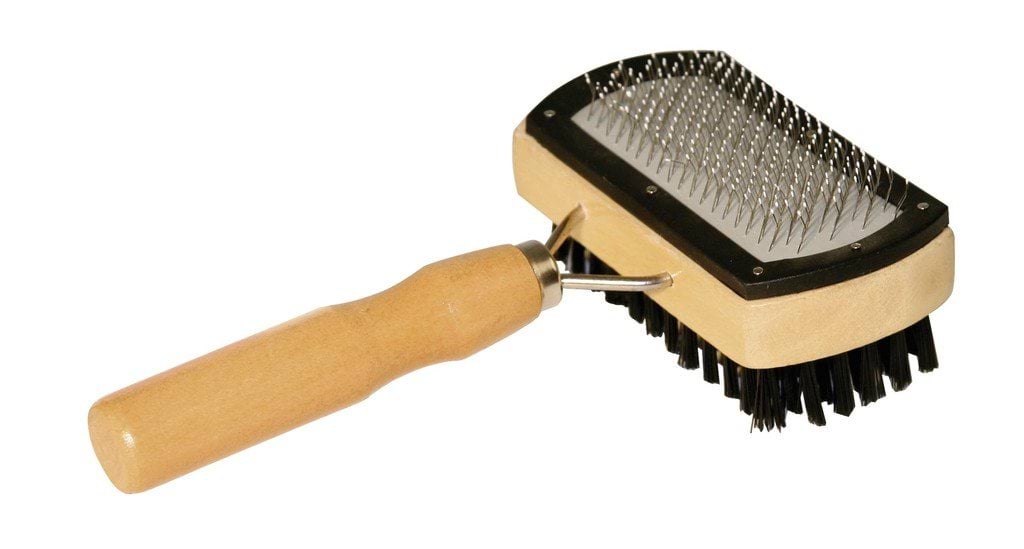 Double-sided brush for dogs, 17x10 cm, Kerbl
