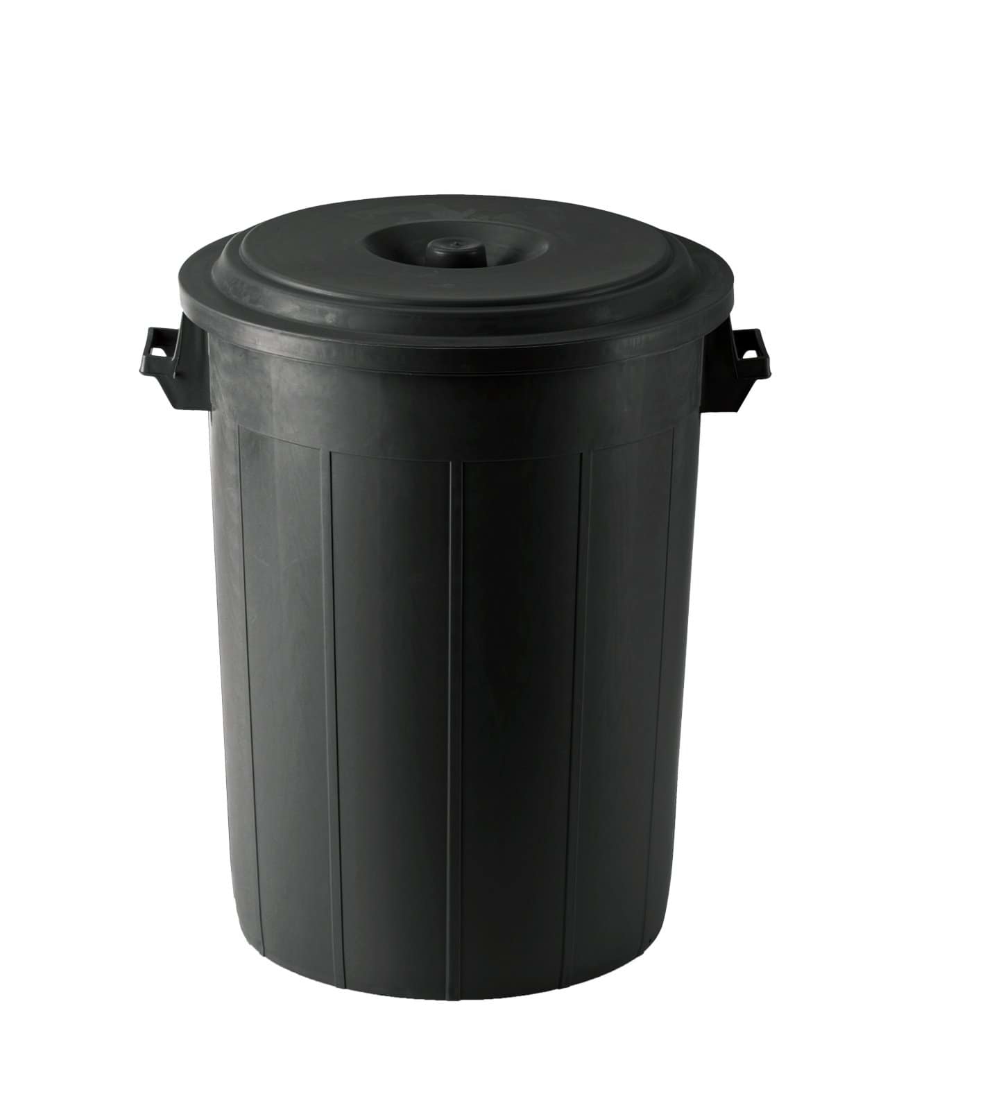 Feed Bin with Lid 70 l black