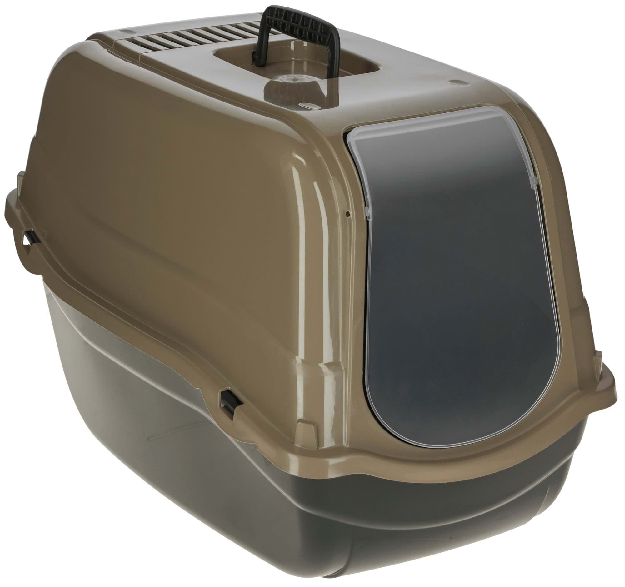 Litter box Emma Eco, black/brown, 57 cm x 39 x 41 cm, Kerbl