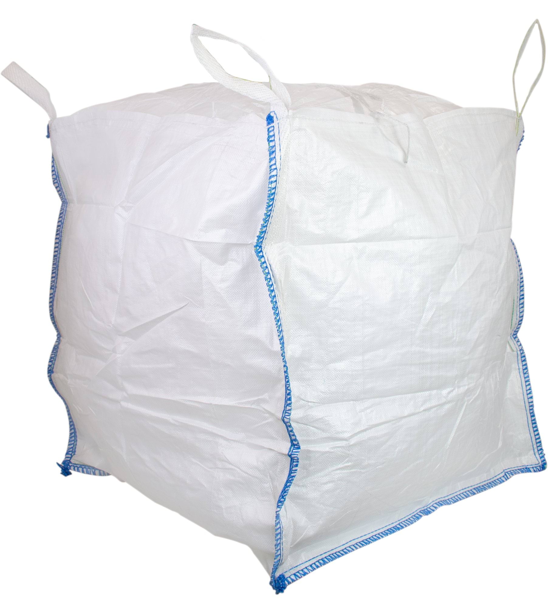 BIG BAG 90x90x120, closed bottom, white, 1000 kg