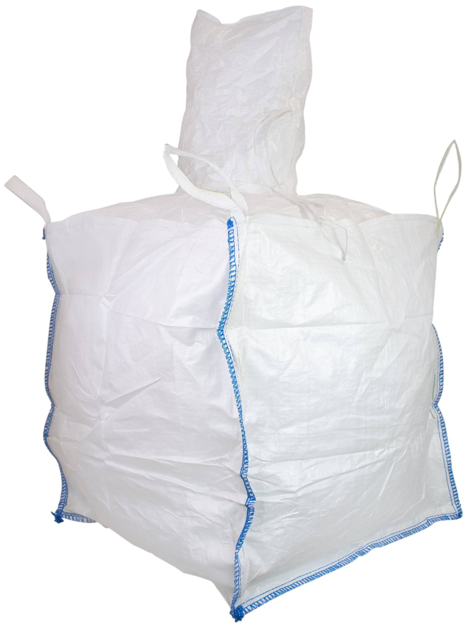 BIG BAG bags 90x90x90, with a funnel, white, 500 kg