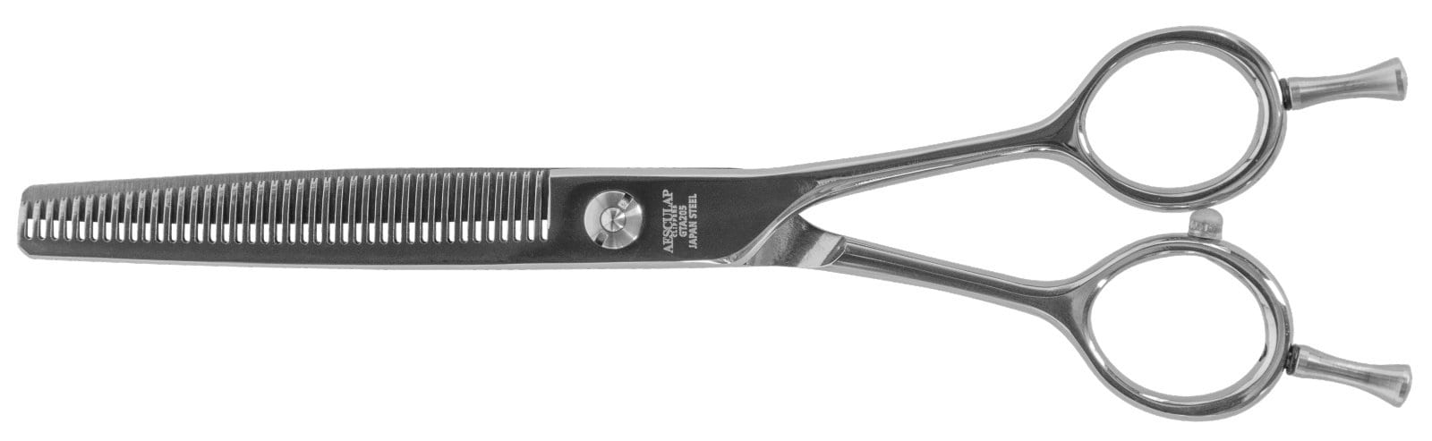 Grooming modelling scissors, stainless steel, fine, 17 cm, Aesculap