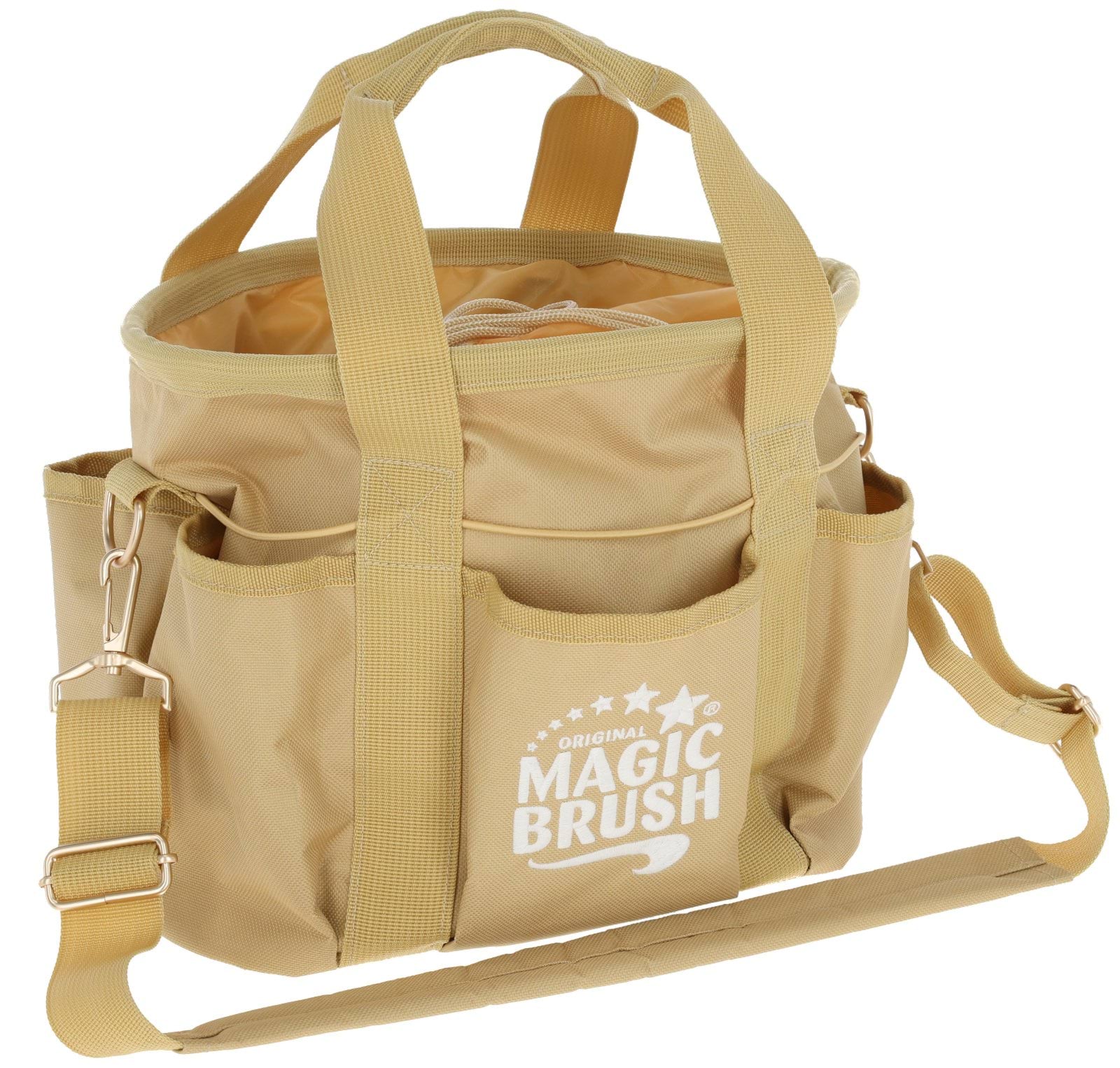 Care bag, 30 x 25 x 25 cm, gold, MagicBrush