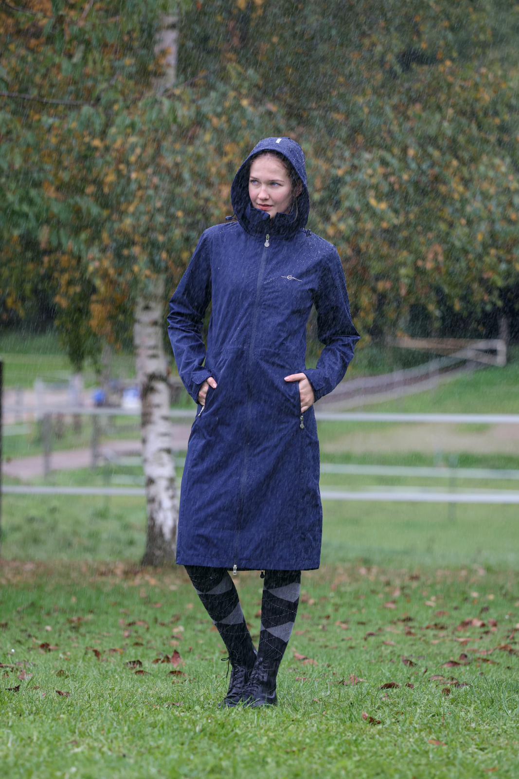 Covalliero Riding and Outdoor Coat, Ladies, navy, size S