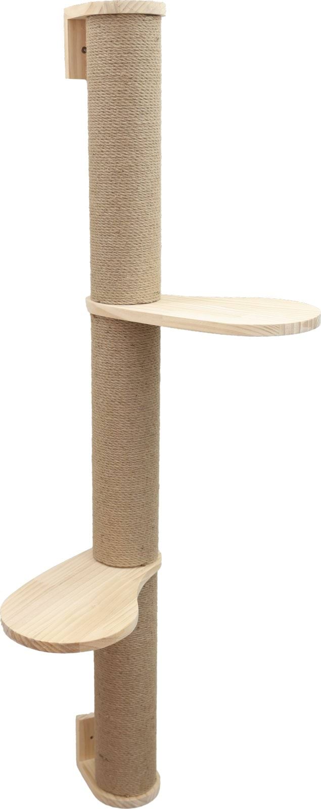 Scratch Post Timber, w. jute,  Length 127 cm,