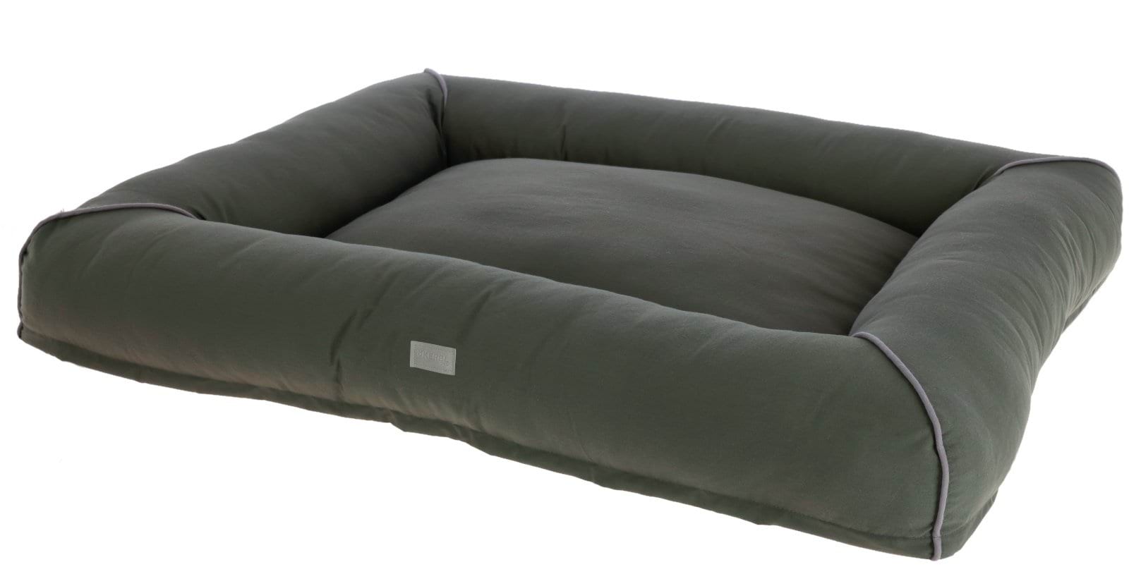 Snuggle Bed Jerome,  dark green, 110 x 90 x 10 cm
