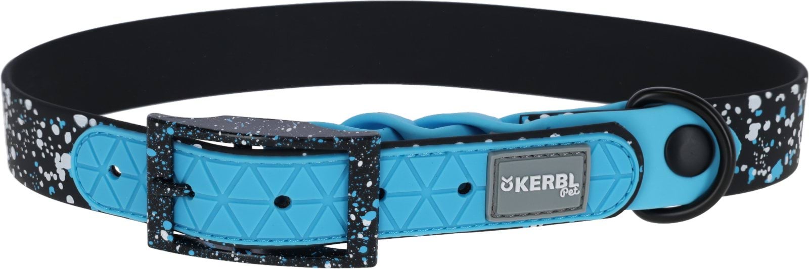 Collar Lima, blue/black,  25 mm x 46 - 55 cm
