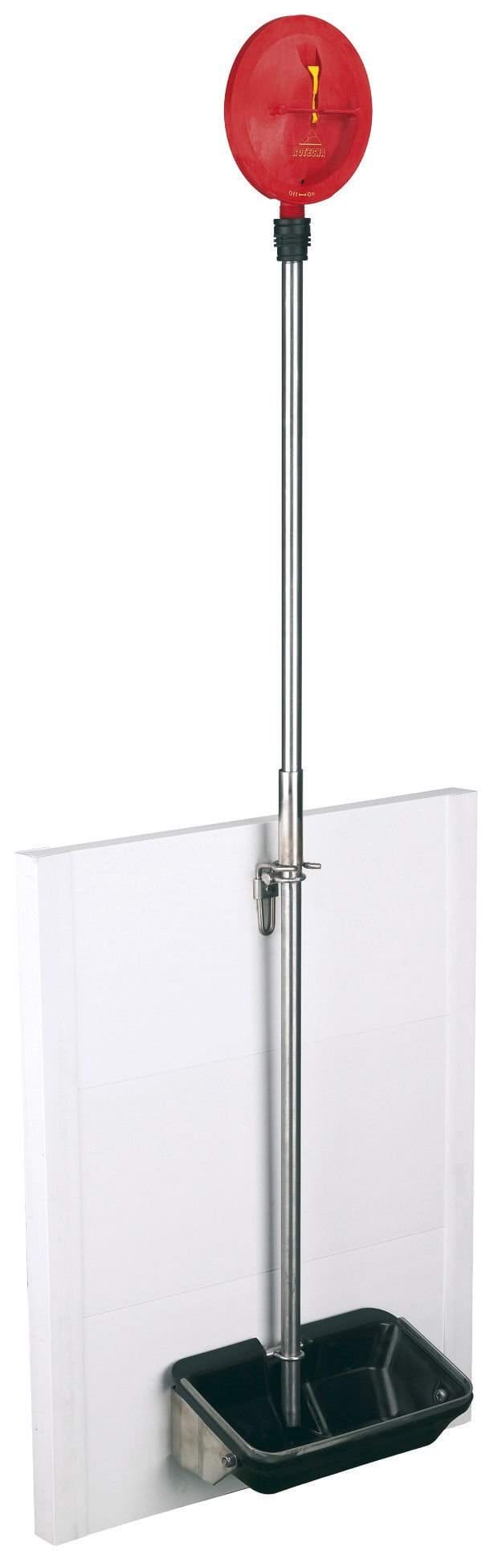 Steel tube 120cm, 1/2" with  thread for water level
