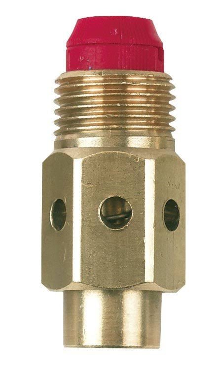 Spray nipples, with 3 holes, brass,1/2", pin Ø 17 mm, 45 mm