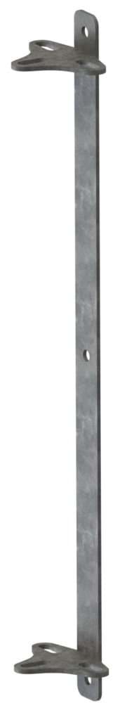 Wall bracket for modu. fence installation