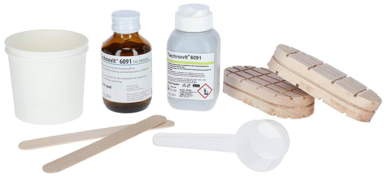 Technovit 6091, set of two applications