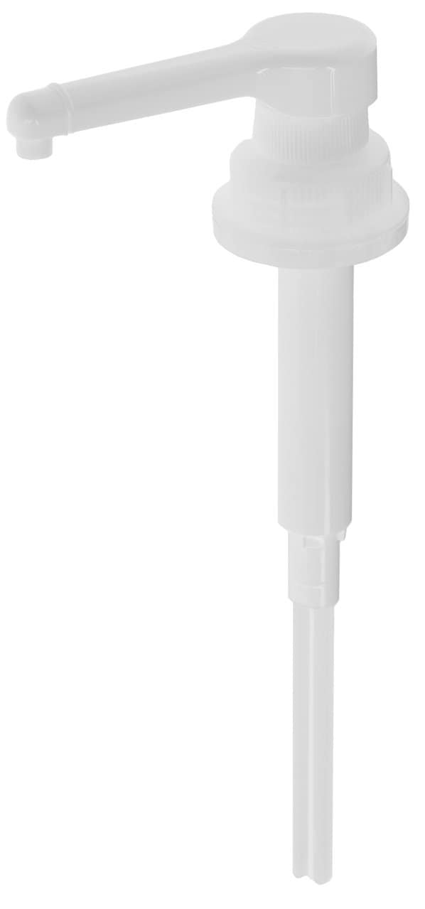 Manual dispensing pump for  canisters
