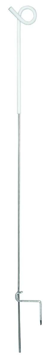 Spring steel post with eyelets 109 cm, Ø 6,5 mm