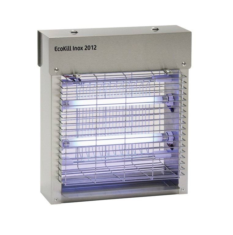 Electric fly killer EcoKill Inox 2012, 2 x 6 watt